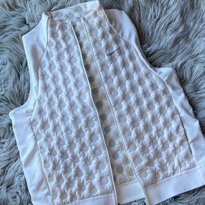 White Nike Running Vest